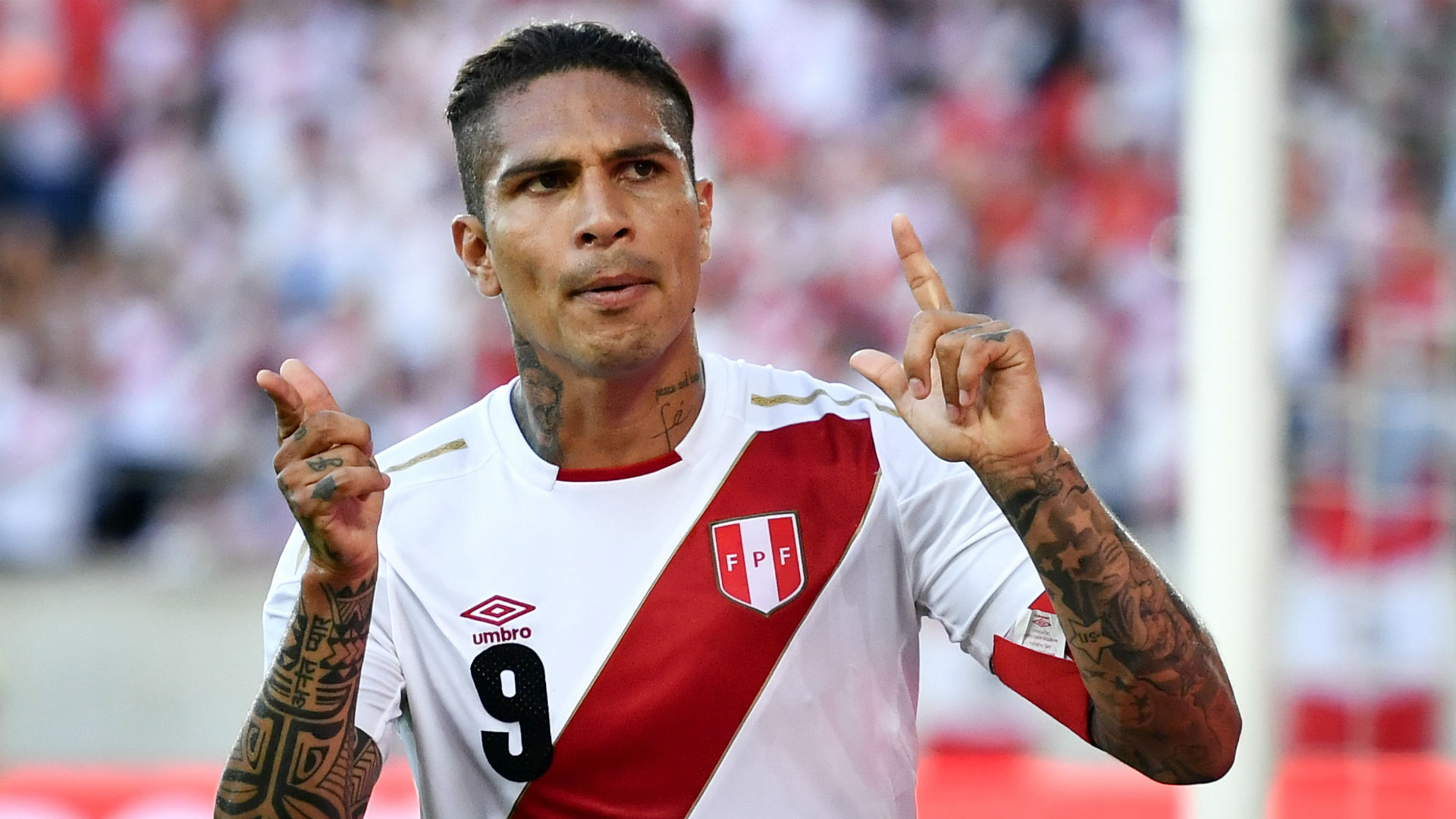 Peruano Paolo Guerrero preocupa técnico da Dinamarca: ‘É um forte finalizador’
