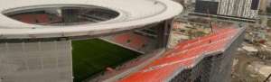 Arena Ecaterimburgo ganhou um 'puxadinho' na arquibancada para a Copa do Mundo