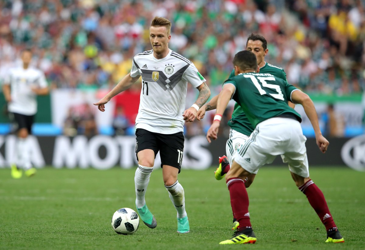 Alemanha 0 x 1 México – Alemães caem na estreia da Copa do Mundo
