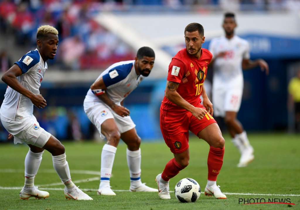 A Bélgica bateu o Panamá por 3 a 0 em Sochi, em partida válida pelo Grupo G