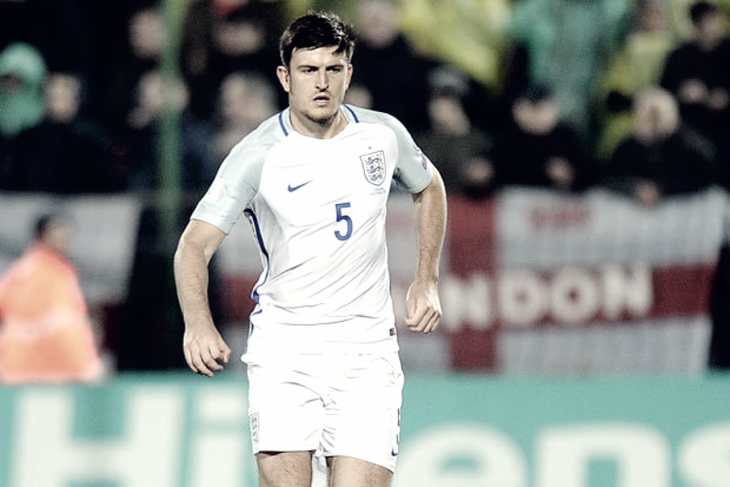Há dois anos, Harry Maguire viajou até a França para acompanhar a Inglaterra na Eurocopa como torcedor Há dois anos, Harry Maguire viajou até a França para acompanhar a Inglaterra na Eurocopa como torcedor