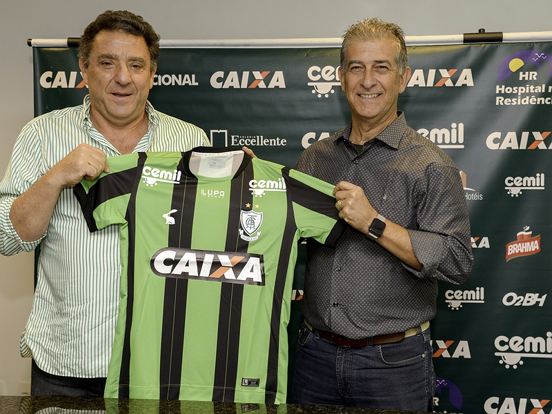 América-MG apresenta o técnico Ricardo Drubscky, ex-diretor de futebol