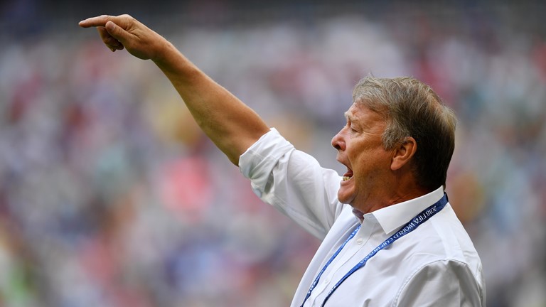 Age Hareide, técnico do Dinamarca  