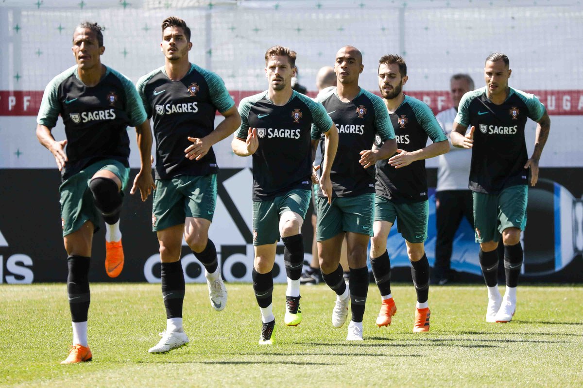 João Moutinho e Raphael Guerreiro desfalcam seleção portuguesa em treino