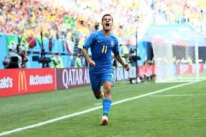 Coutinho exalta 'emoção muito grande' em gol e elogia atuação do Brasil