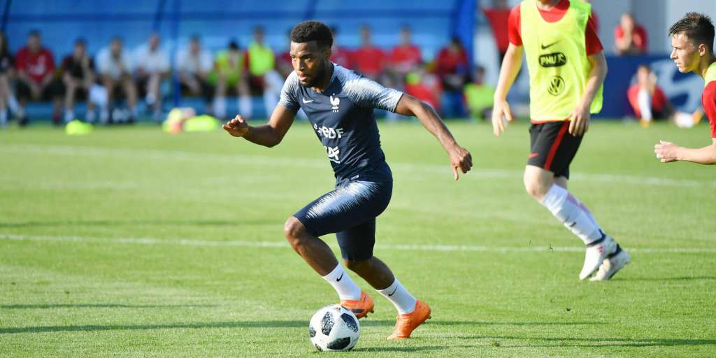 Os reservas da seleção francesa enfrentaram o Sub-19 do Spartak Moscou em jogo-treino