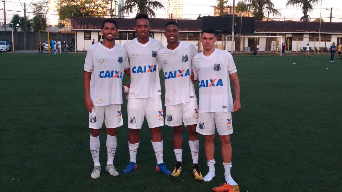 PAULISTA SUB 20: Santos goleia São Bernardo FC e entra no G4 do Grupo 5