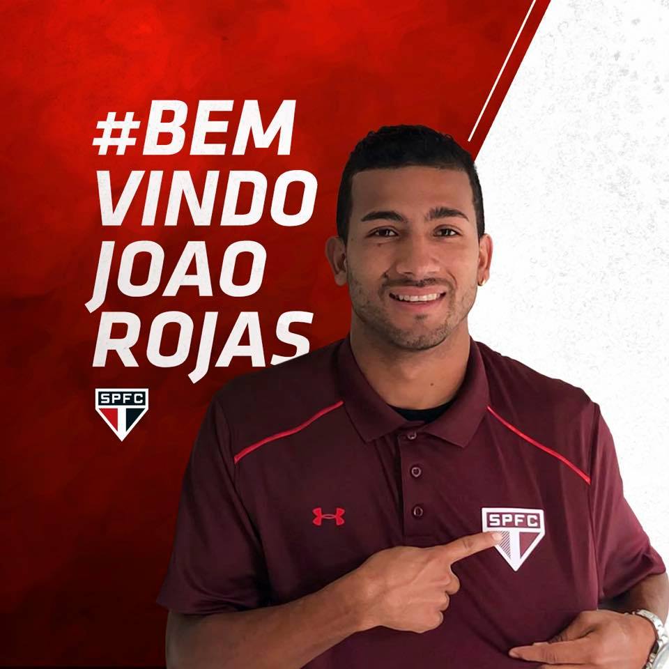 Equatoriano Rojas já se diz ansioso para estrear pelo São Paulo