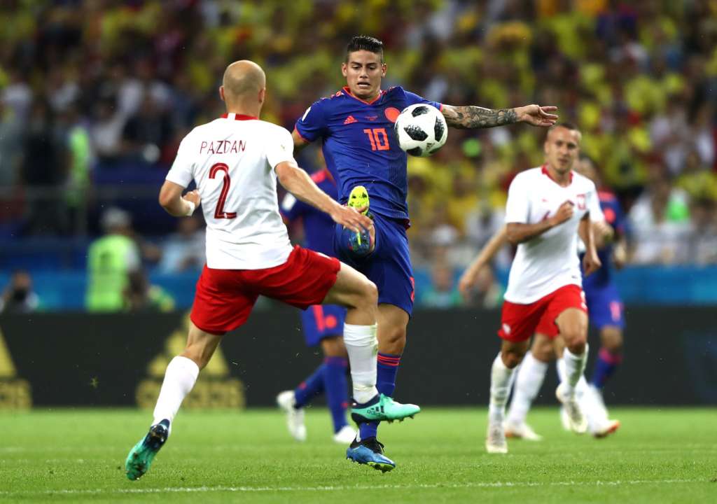 James Rodríguez evita comemorar vitória contra Polônia: 'Temos outra final'