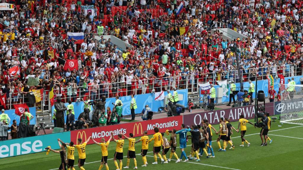 A Bélgica pode enfrentar a Inglaterra no último jogo da fase de grupo com um time todo reserva