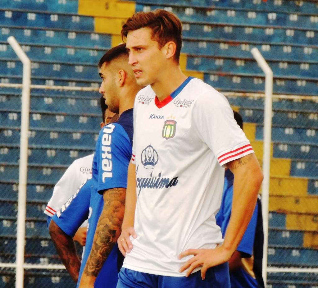 Copa Paulista: Bem adaptado, zagueiro Guilherme Garutti avalia início no São Caetano (Foto: Fabrício Cortinove)