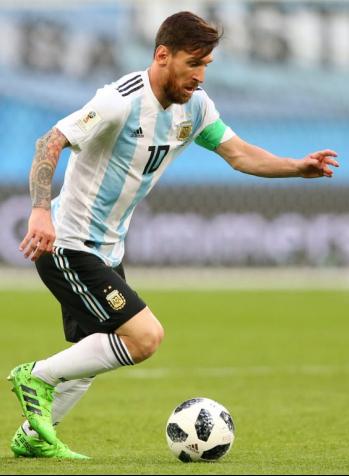 Messi marcou seu primeiro gol na Rússia