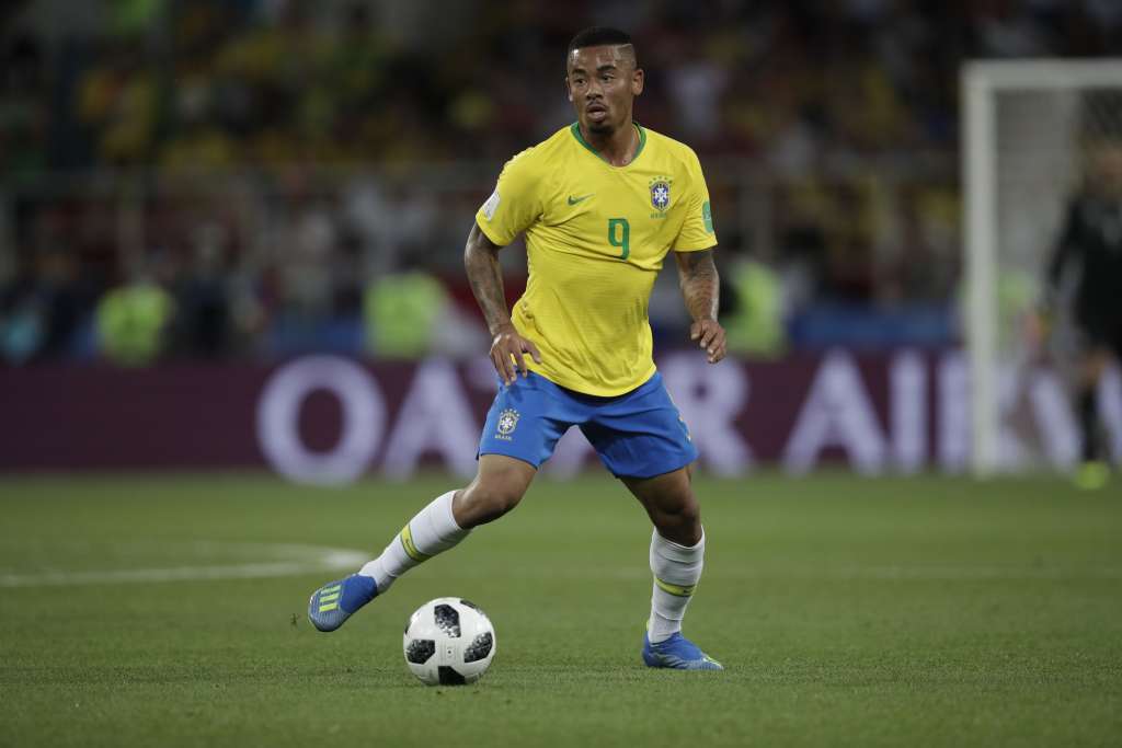 O atacante Gabriel Jesus teve duas oportunidades e não soube aproveitá-las