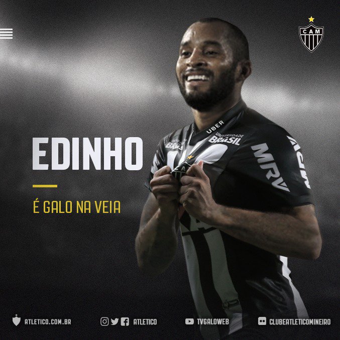 Atlético-MG anuncia contratação do meia-atacante Edinho, ex-Guarani 2 0002050323697 img