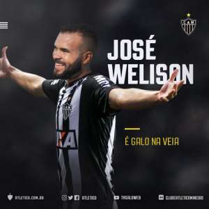Atlético-MG acerta com o meia José Welison, quinto reforço na pausa da Copa