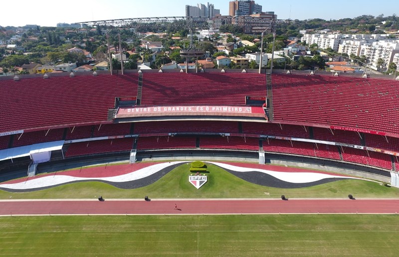 São Paulo faz treino aberto no Morumbi para apresentar novo uniforme de treino