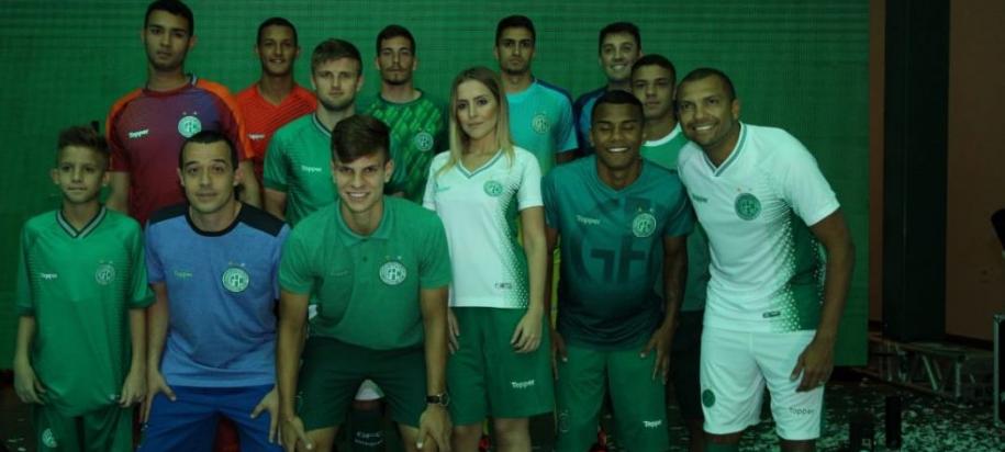 Nova coleção inclui dois modelos de camisas, de goleiro, vestimenta para treinos e agasalhos