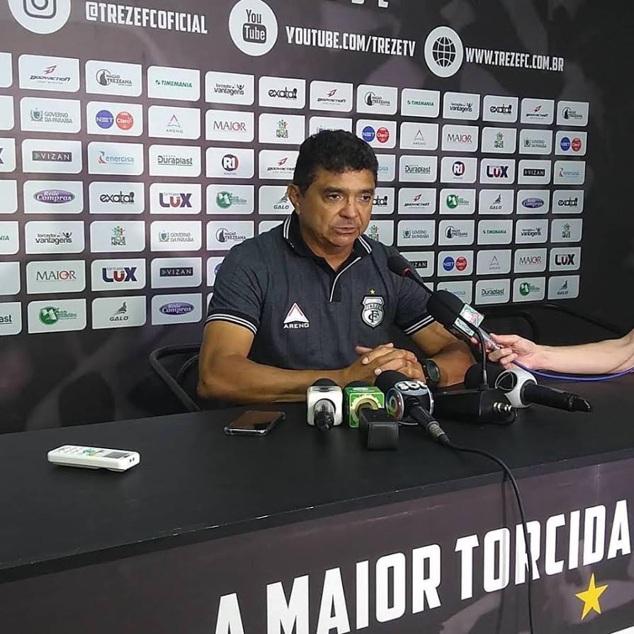 Série D: Invicto em casa, técnico do Treze fala sobre diferença de atuar no Almeidão