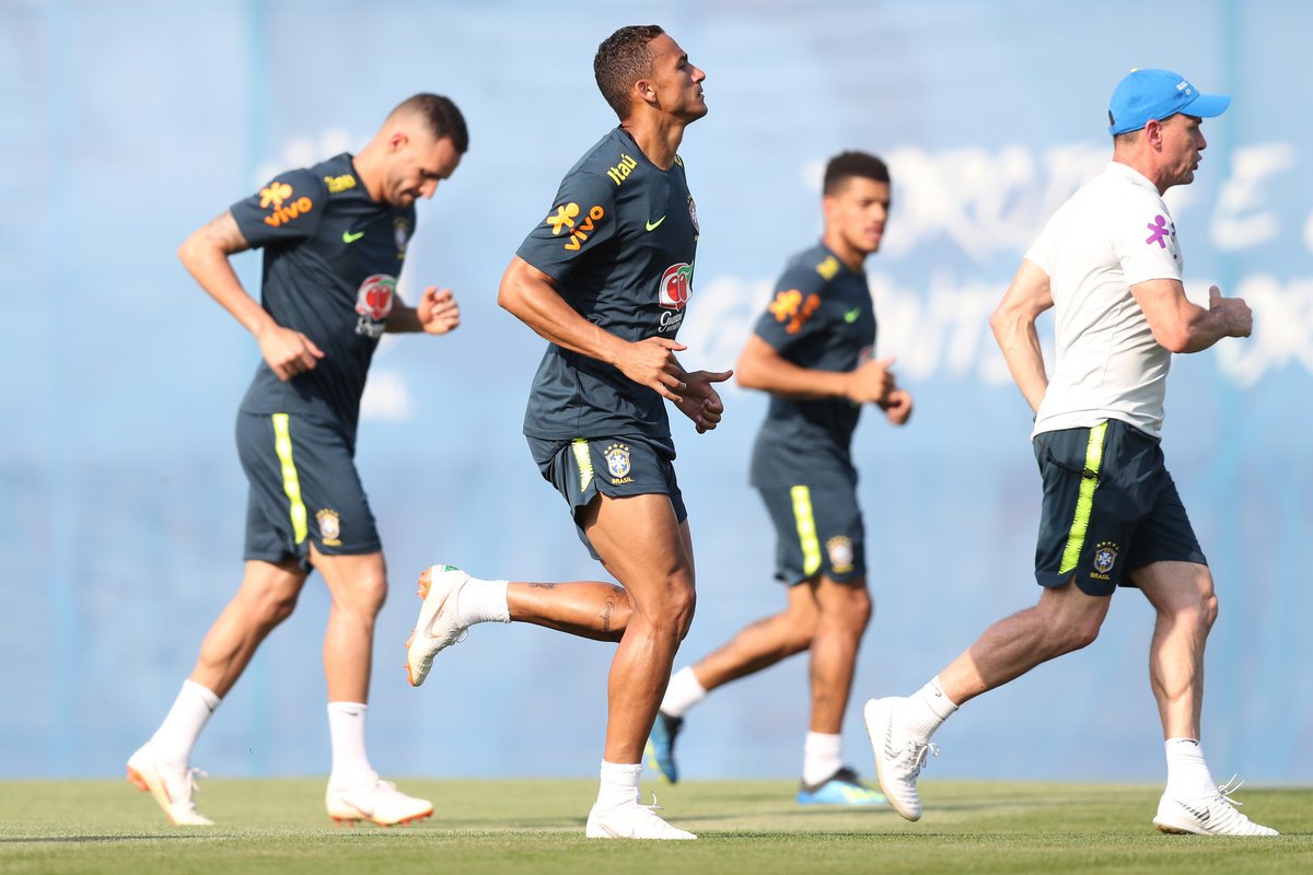 Com pé no freio, seleção brasileira não tem mais o que treinar na Copa do Mundo