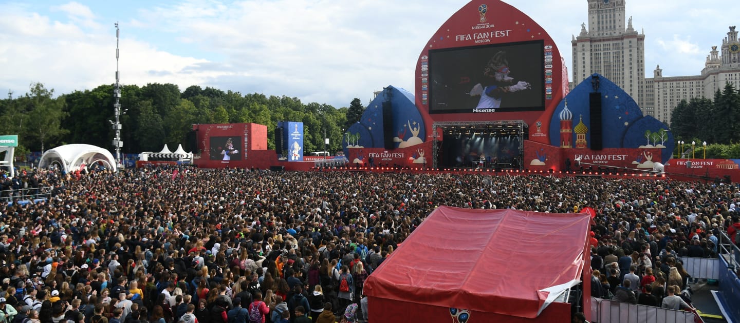 Tempestade em Moscou causa cancelamento de Fan Fest para oitavas da Copa