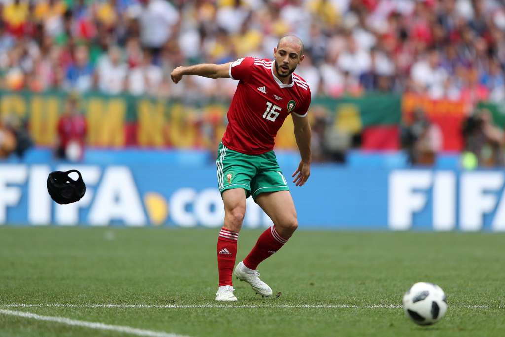  Noureddine Amrabat foi advertido pela Fifa