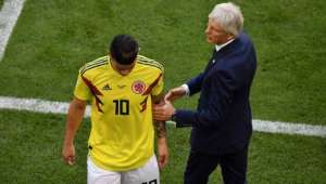 James não treina, mas viaja com a Colômbia e agradece fãs: 'Voltarei mais forte'