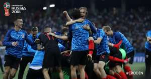 Croácia 1 (3) x (2) 1 Dinamarca - Subasic brilha nos pênaltis e vira herói croata na Copa