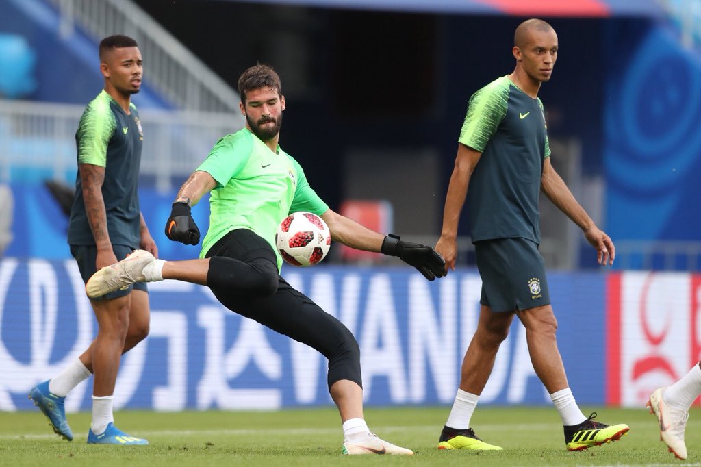 Alisson vê Brasil ‘mentalmente forte’ para duelo com o México