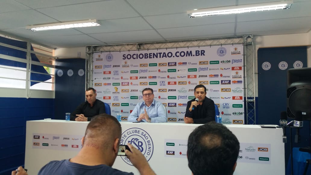 Série B: Apresentado, Marquinhos Santos assume São Bento e fala de desafios