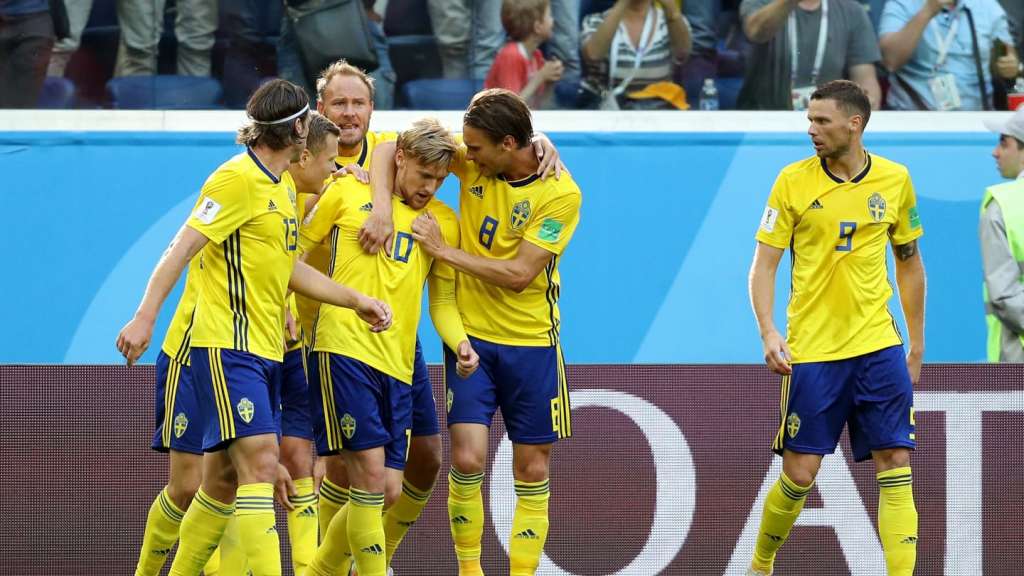 Suécia 1 x 0 Suíça - Time sueco volta às quartas de final da Copa após 24 anos