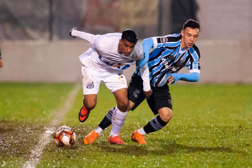 Santos empata com Grêmio pelo Aspirante - Reprodução/Santos