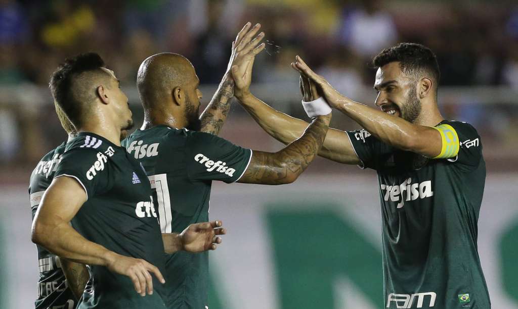 Palmeiras vence mais uma no Panamá - Cesar Greco/Ag Palmeiras/Divulgação