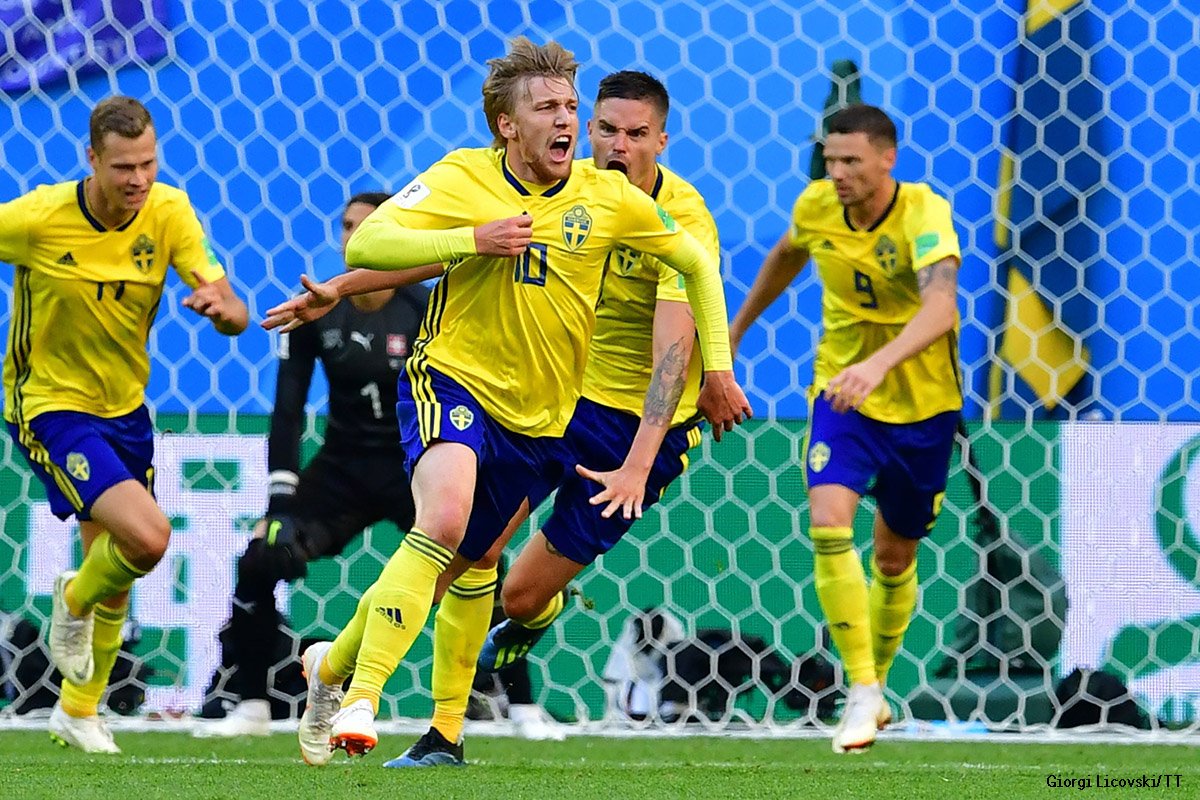 Ibrahimovic elogia Suécia e diz que país tem condições de passar pela Inglaterra