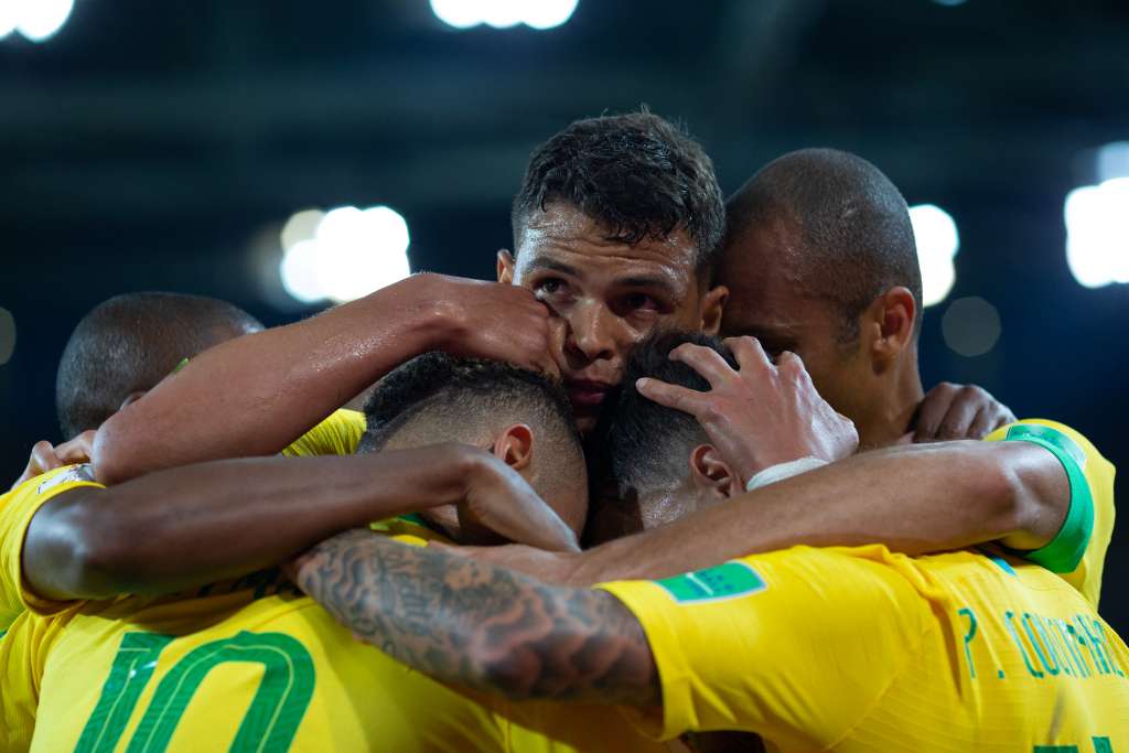 Thiago Silva é um dos jogadores mais experientes da seleção. (Foto: Pedro Martins / MoWA Press)