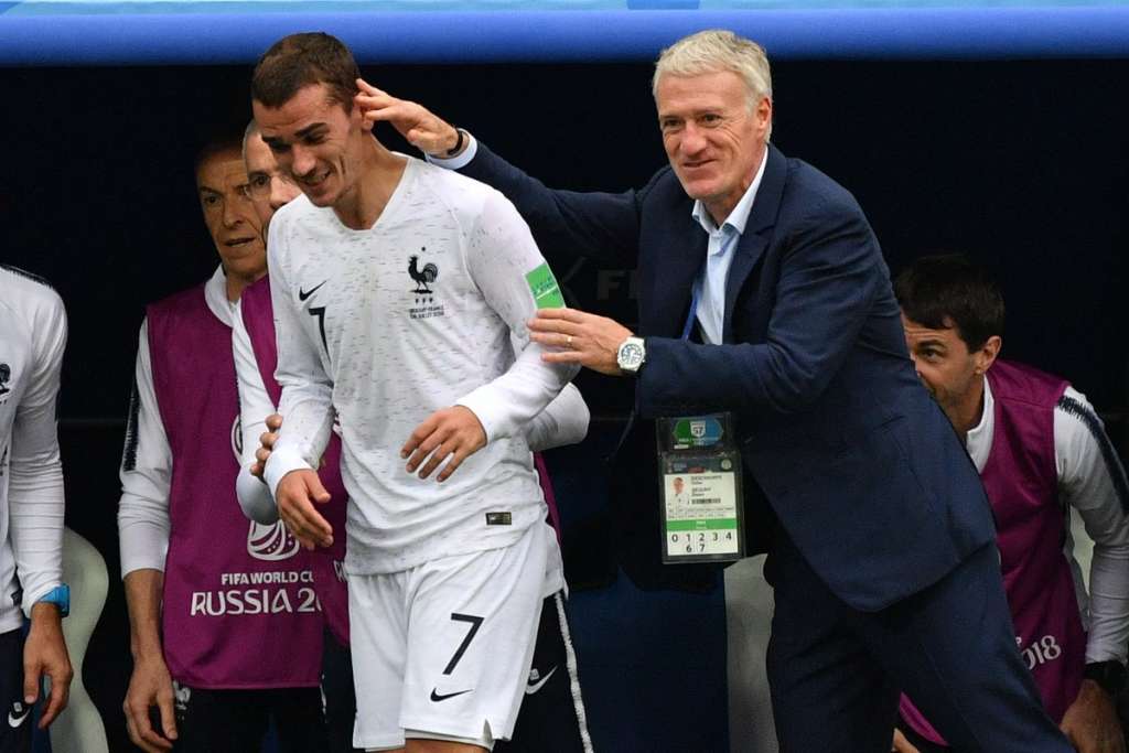 Deschamps comemora meta batida na Rússia pela França: 'Trabalho grandioso'