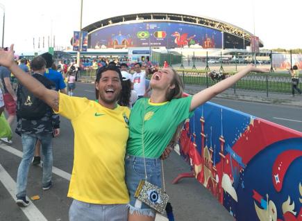 Brasuca na Rússia: Surfista aproveita 'deixa' Mineirinho vai a Kazan ver Brasil x Bélgica 3 0002050325623 img