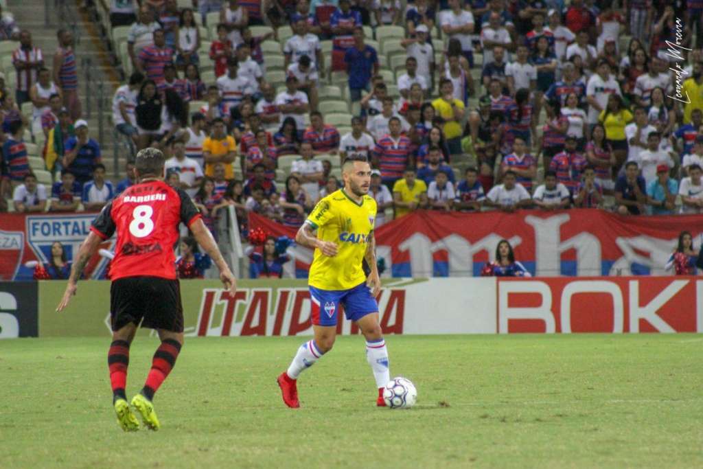 Ex-Ponte Preta, o volante Jean Patrick está de volta ao Fortaleza após cumprir suspensão