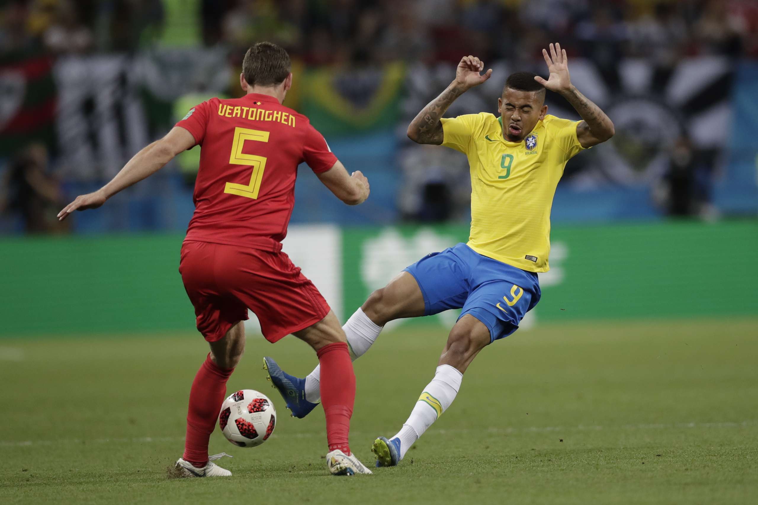 Com o final das quartas de final, Brasil fica em sexto lugar na Copa do Mundo