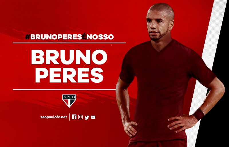 Bruno Peres fala sobre jogar no São Paulo: “Sonho de criança”