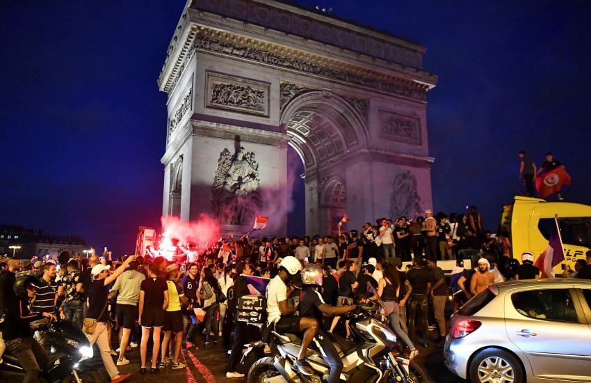 Os franceses não esconderam o otimismo com a possibilidade da seleção conquistar o bi mundial