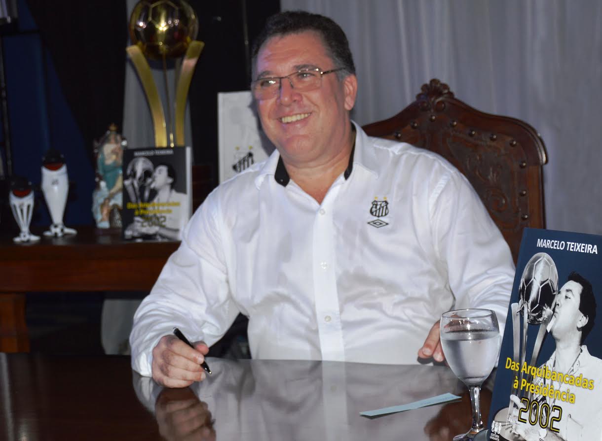 Livro de ex-presidente do Santos terá noite de autógrafos em Campinas nesta sexta