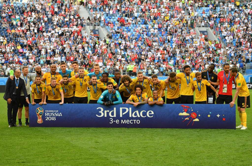 Bélgica derrota Inglaterra e conquista 3º lugar na Copa do Mundo Rússia 2018