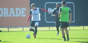 Argentino Martín Sarrafiore faz primeiro treino com o grupo do Internacional