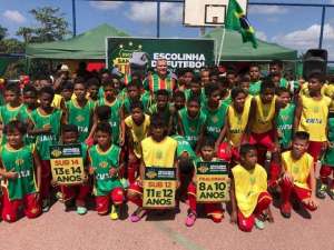 Série B: Oitava escolinha do Sampaio Corrêa é inaugurada em comunidade de São Luís-MA