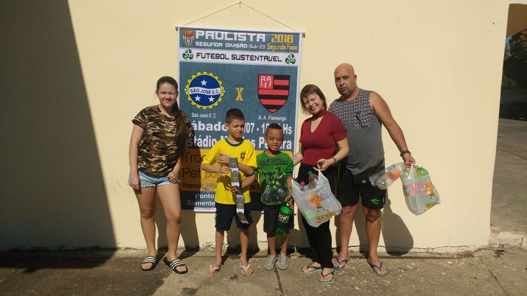 Segundona: Futebol Sustentável é sucesso entre torcedores do São José e Guarulhos