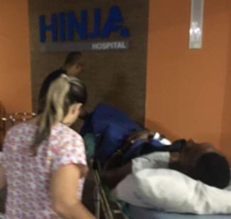 Bruno Barra já recebeu alta após quebrar costelas e ficar internado (Foto: Pedro Borges / VRFC)