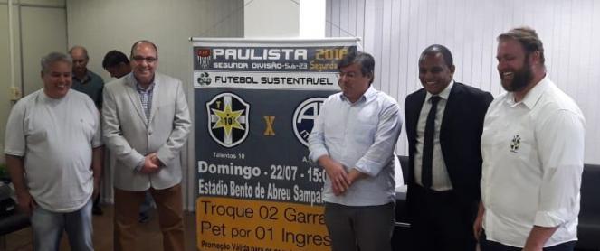 Com autoridades de Marília, Futebol Sustentável é apresentado ao Talentos 10