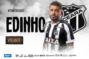 Campeão da Libertadores pelo Inter, Edinho é oficializado pelo Ceará: 