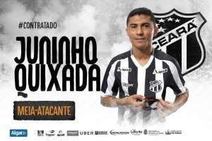 Ceará oficializa ex-meia de time da Série D: 