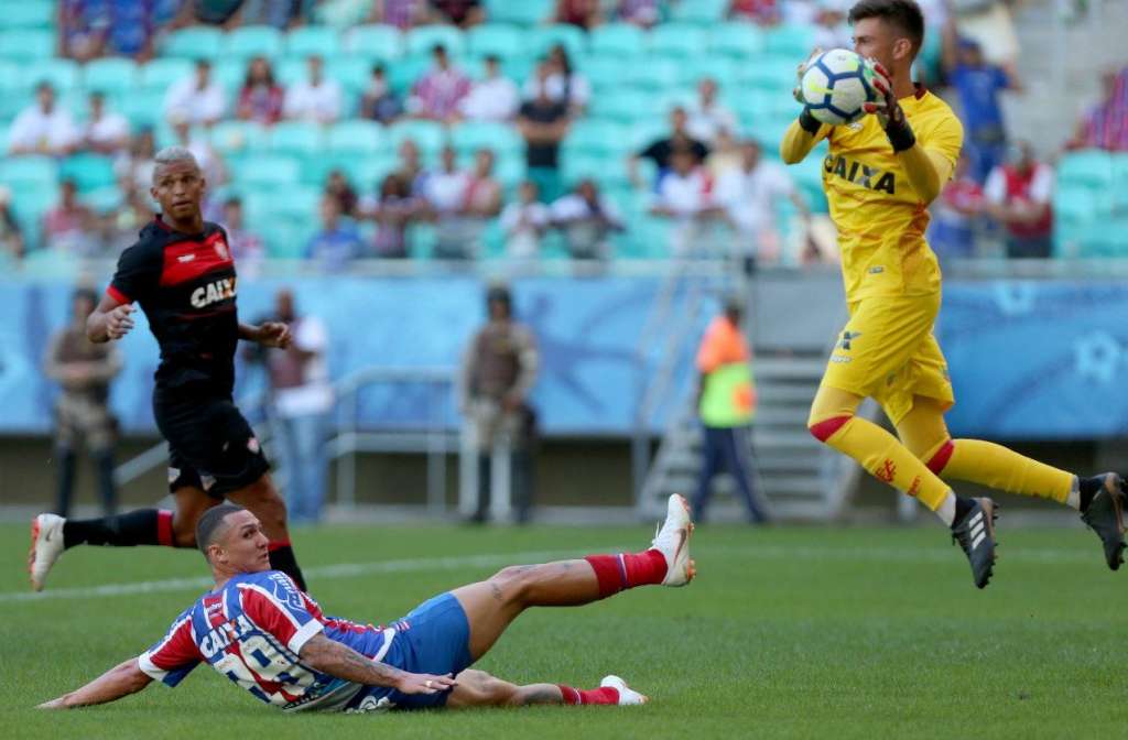 O Bahia conquistou a quarta vitória sobre o Vitória em quatro clássicos nesta temporada (Foto: Felipe Oliveira/Bahia)